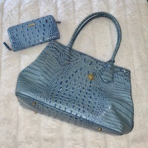 Brahmin purse with matching wallet